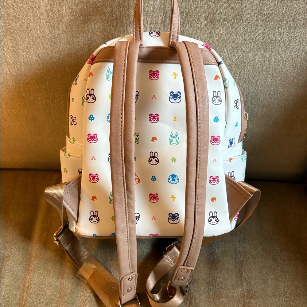 Nintendo Cream Multicolor Character Backpack - Picture 2 of 8